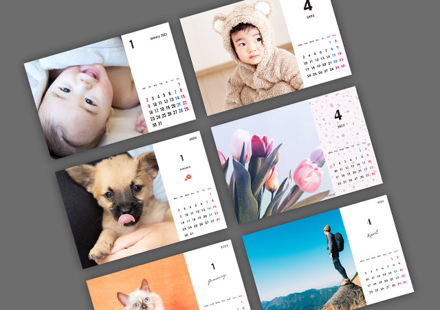 オリジナルカレンダー マイカレンダー作成 卓上タイプ 卓上フォトカレンダー 500円 Tolot オリジナルカレンダー マイカレンダー作成 卓上タイプ 卓上フォトカレンダー 500円 Tolot