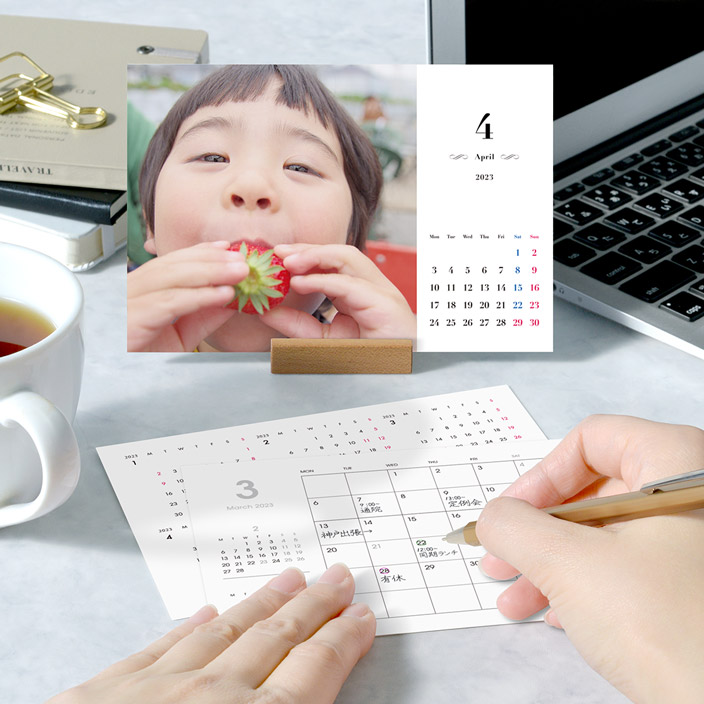 どこにでも飾れて毎日眺められる卓上タイプ