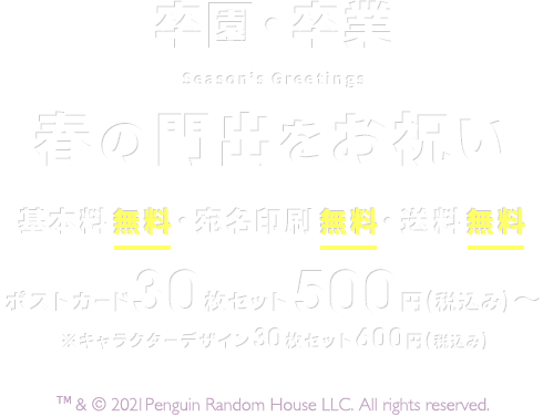 ポストカード 年賀状 送料無料 30枚セット 500円