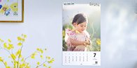 自分の写真で作る壁掛けカレンダー TOLOT毎月カレンダー