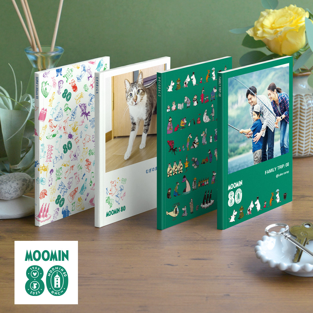 ムーミン小説出版80周年記念デザイン表紙第2弾